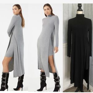 bcbg asymmetrical turtleneck midi dress Bcbg Asymmetrical Dress Shop